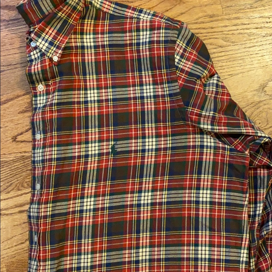 Ralph Lauren Long Sleeve Flannel Shirt Sz 2xb